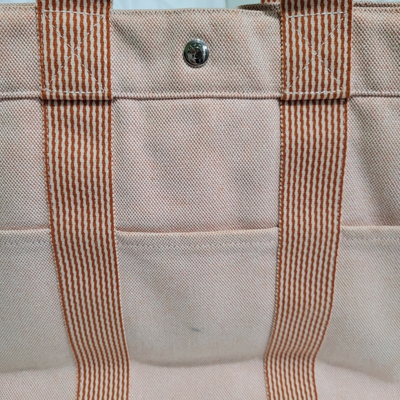 Authentic Hermes Herline Canvas Tote GM - Picture 4 of 16